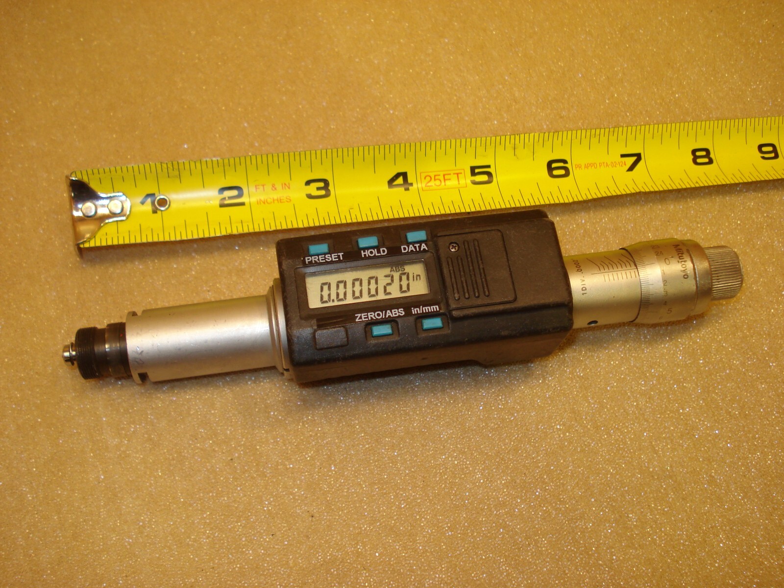 MITUTOYO .00005" DIGITAL HOLTEST BORE GAGE HEAD DIGIMATIC INSIDE