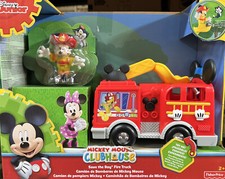 New Fisher Price Disney Junior Mickey Mouse Clubhouse SAVE THE DAY FIRE TRUCK