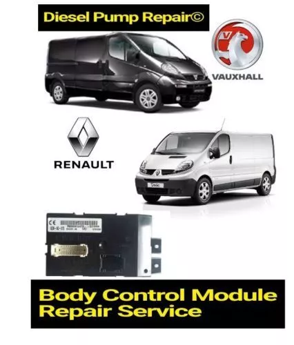REPAIR SERVICE for RENAULT TRAFIC, VAUXHALL VIVARO, MOVANO BCM BSI UCH - Picture 1 of 1