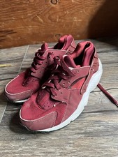 EUC Nike Kids 5y Huarache Run maroon Athletic sneakers Shoes 654275-602 N59