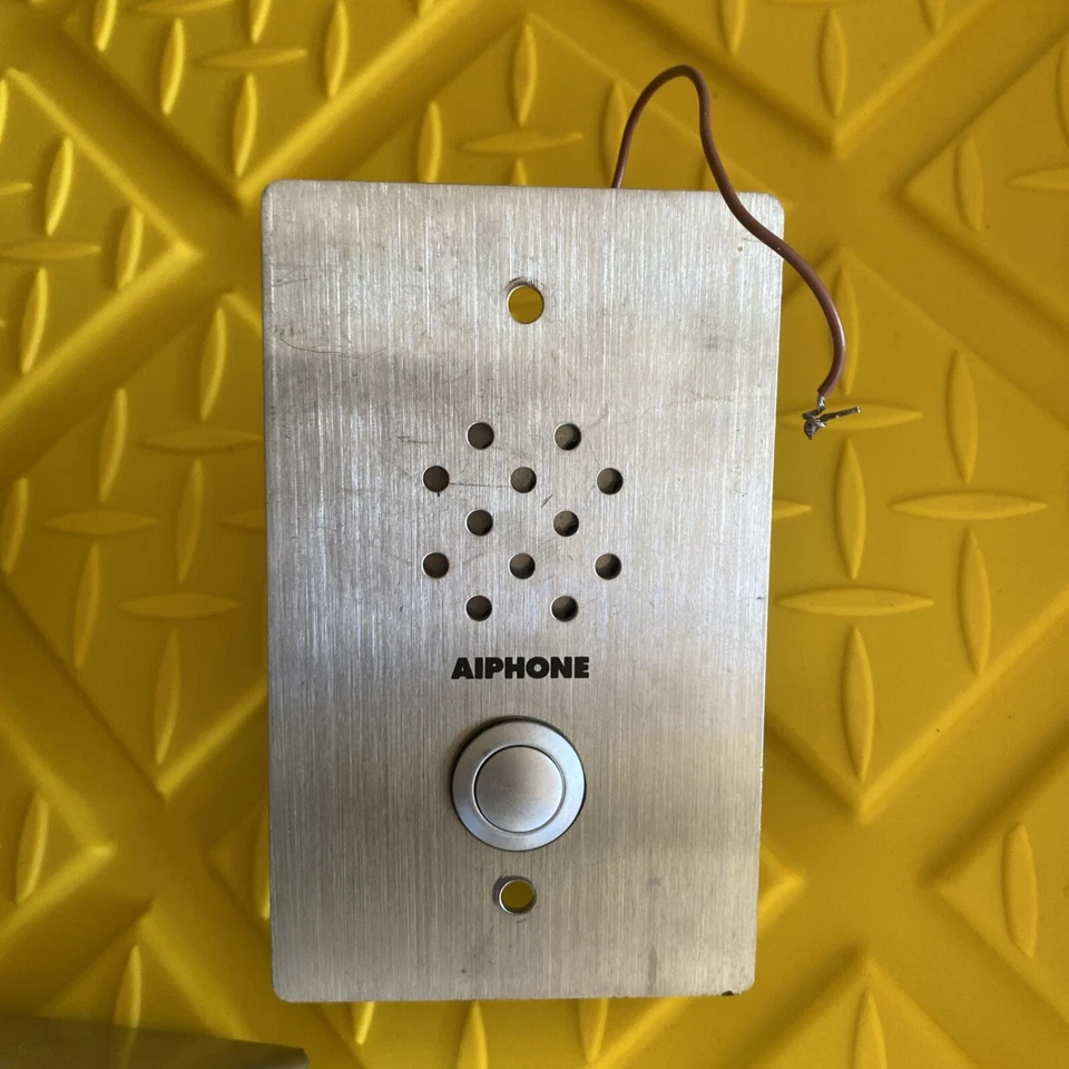 Aiphone LE-SS-1G Vandal Resistant 1-Gang Sub Station for LEF parts only - Image 2 of 4