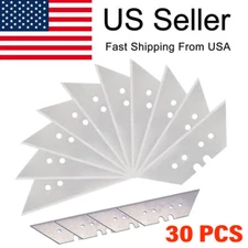 30pcs Replacement blades Set Steel Blades Standard Utility Knife Blades Cutter