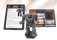 Battletech Atlas Mech + Pilot Cards Catalyst Hansen's Roughriders Lance Inner