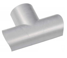Image of D-Line 30mm x 15mm Aluminium Mini Trunking Connectors PVC Cable Management