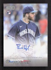 2023 Topps Stadium Club #SCBA-BH Brandon Hughes RC Auto