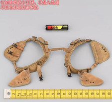 Fondina ascella maschio Blitzway 1/6 BW-UMS 11801 modello per cacciatore 12'' White Ghost