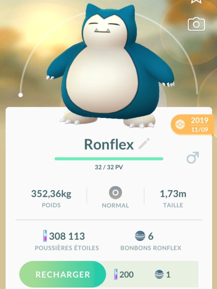 Pokemon Go Ronflex / Snorlax Trade