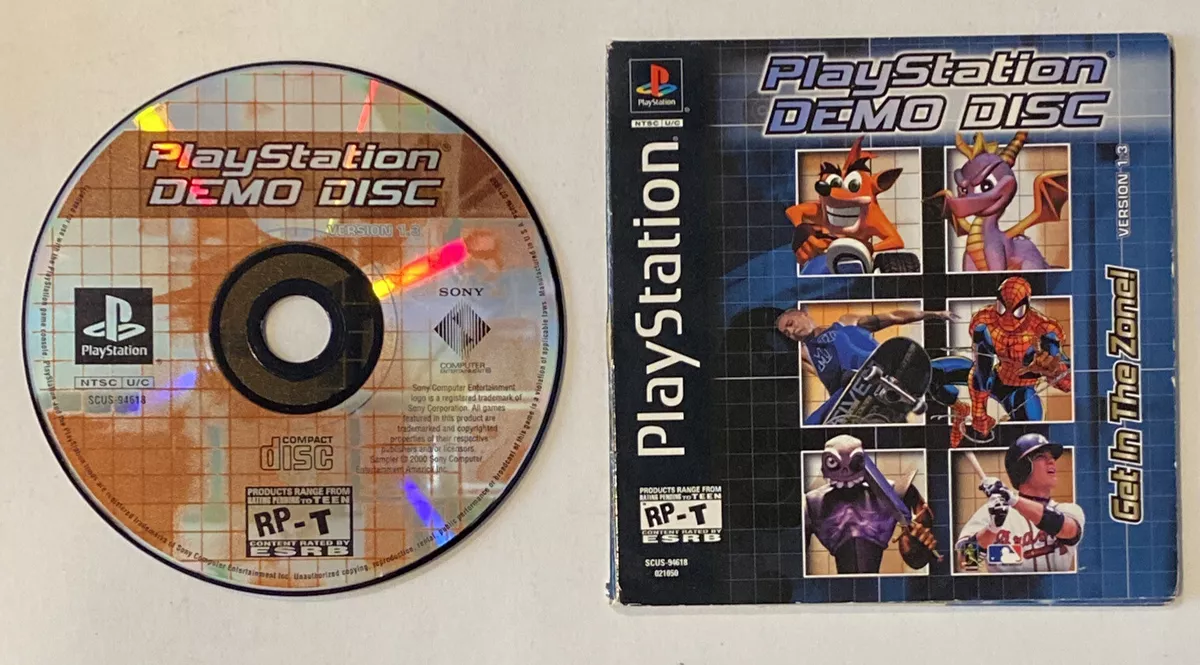 PlayStation Underground Demo Disc Version 1.3 (Sony PS1) *COMPLETE