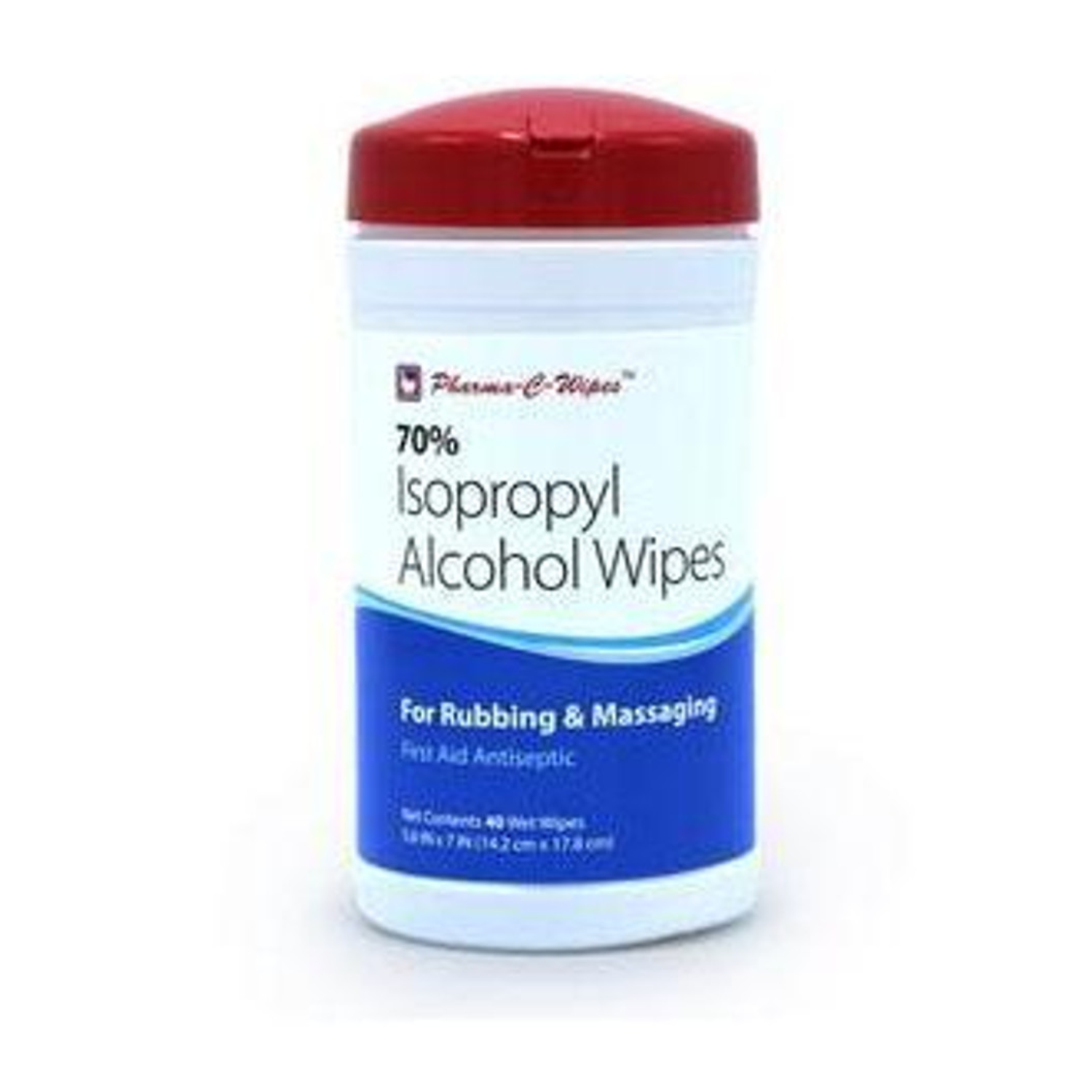 Kleen Test Pharma-C-Wipes™ 70% Isopropyl Alcohol First Aid Wipe