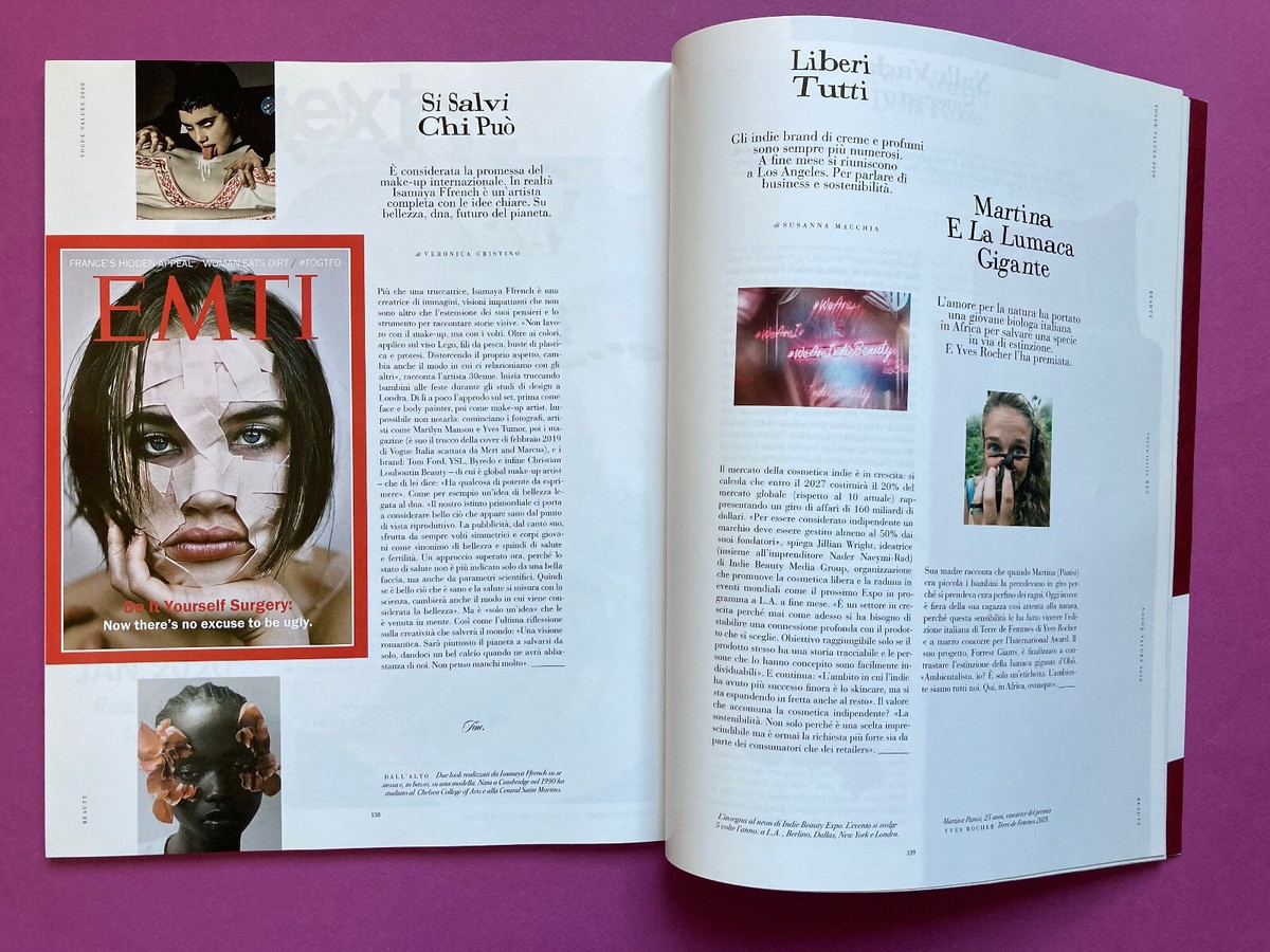 Vogue Italia janvier 2020 Italy 833 dessins Magazine gennaio