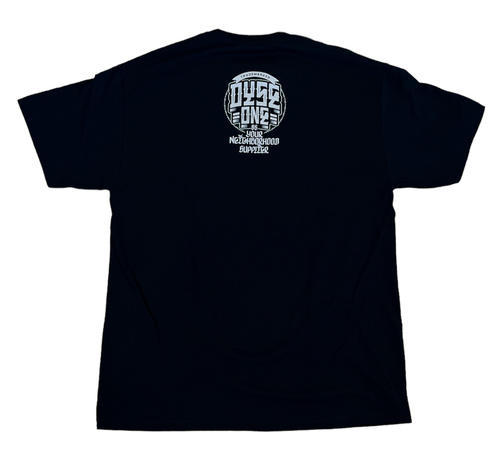 Dyse One San Diego "SD Racer" Men's Navy Blue T-Shirt Graphic Short Sleeve Tee - Picture 2 of 2