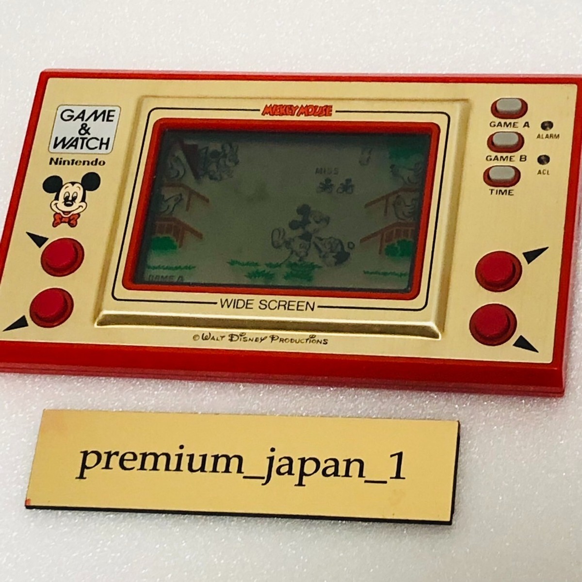 Nintendo ゲームウォッチ　ミッキーマウス　ジャンク品 ジャンク】任天堂 ゲームウォッチ ミッキーマウス （ミッキー