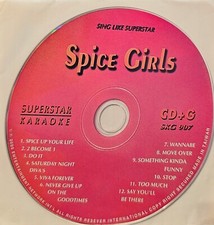 907 SPICE GIRLS  SUPERSTAR KARAOKE CDG DISC