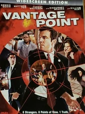 Vantage Point DVD Widescreen Action Thriller Dennis Quaid Excellent Free Ship