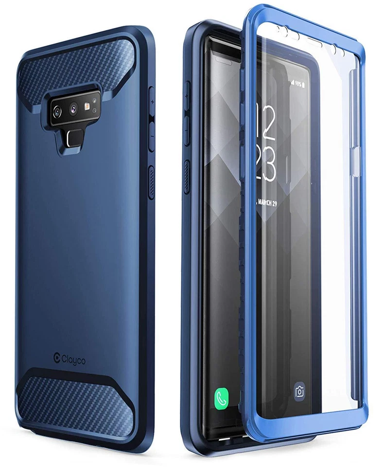 Capa 360° protetora de tela curva 3D Clayco para Samsung Galaxy Note8 Note9 - Imagem 3 de 4