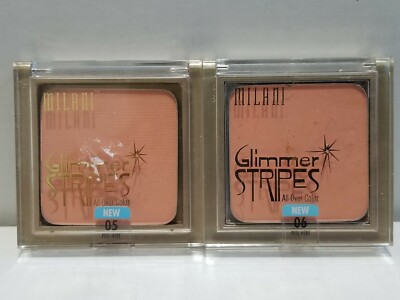 Milani Glimmer Stripes All over Color Face Cheek Eye Color BUY 2 GET 1 FREE ADD3