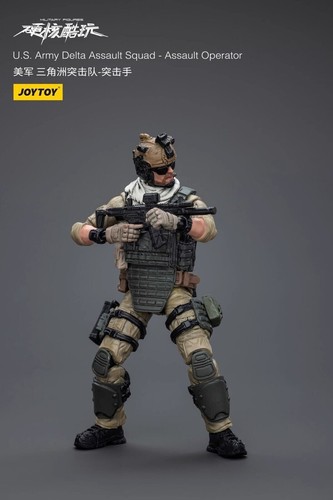 JOYTOY 1/18 JT9534 U.S. Army Delta Assault Squad -Breacher Action Joints Figure - Picture 6 of 10