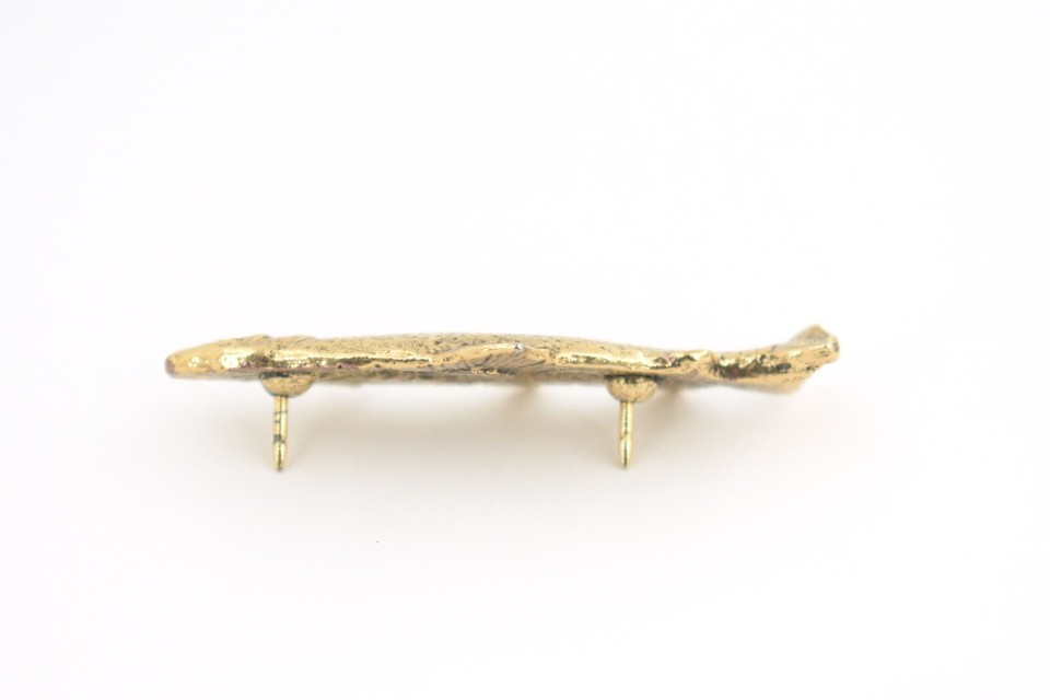 Rainbow Trout Pin, Handmade Fish Pin, Pewter, F001, 2”, Fishing Gift ...