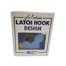 Vintage National Yarn Crafts Latch Hook Kit Deer Stag Sealed Home Decor