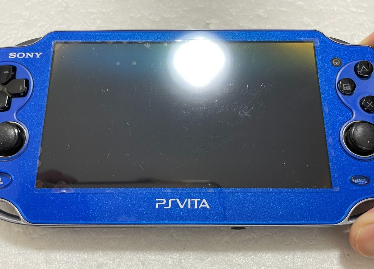 Sony PS Vita PCH-1100 AB04 Sapphire Blue 3G/Wi-Fi Console