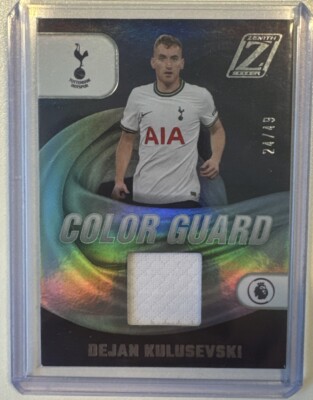 Panini Dejan Kulusevski /49 patch Chronicles Tottenham 