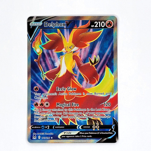 delphox v pokemon card price Amazon.com: Delphox V 027/196 Lost Origin
