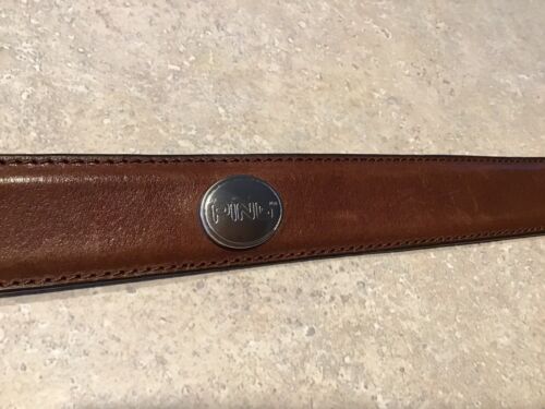 Ping Brown Leather Belt 40 - Afbeelding 1 van 5
