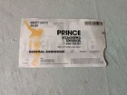 Vintage Ticket Prince 2011