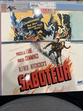 Saboteur Alfred Hitchcock Laserdisc Encore Edition 1942 