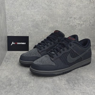 Nike Dunk Low Retro Premium Black Corduroy Mens Black IB7746-001