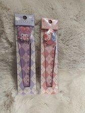 My Melody Head Ruler Pink Purple Kawaii Anime Japan Original Sanrio 1 Piece New