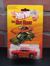 Original 1983 Hot Wheels Hot Ones '55 CHEVY No. 5179 "Chevy Fever" Punched Card