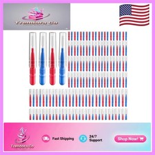 Daily Dental Care: 176 Interdental Brushes with Comfort Grip  Soft Bristles