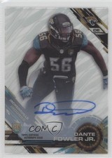 2015 Topps High Tek Pattern 1 Grass/Waves Auto Dante Fowler Jr #55 Auto 0af