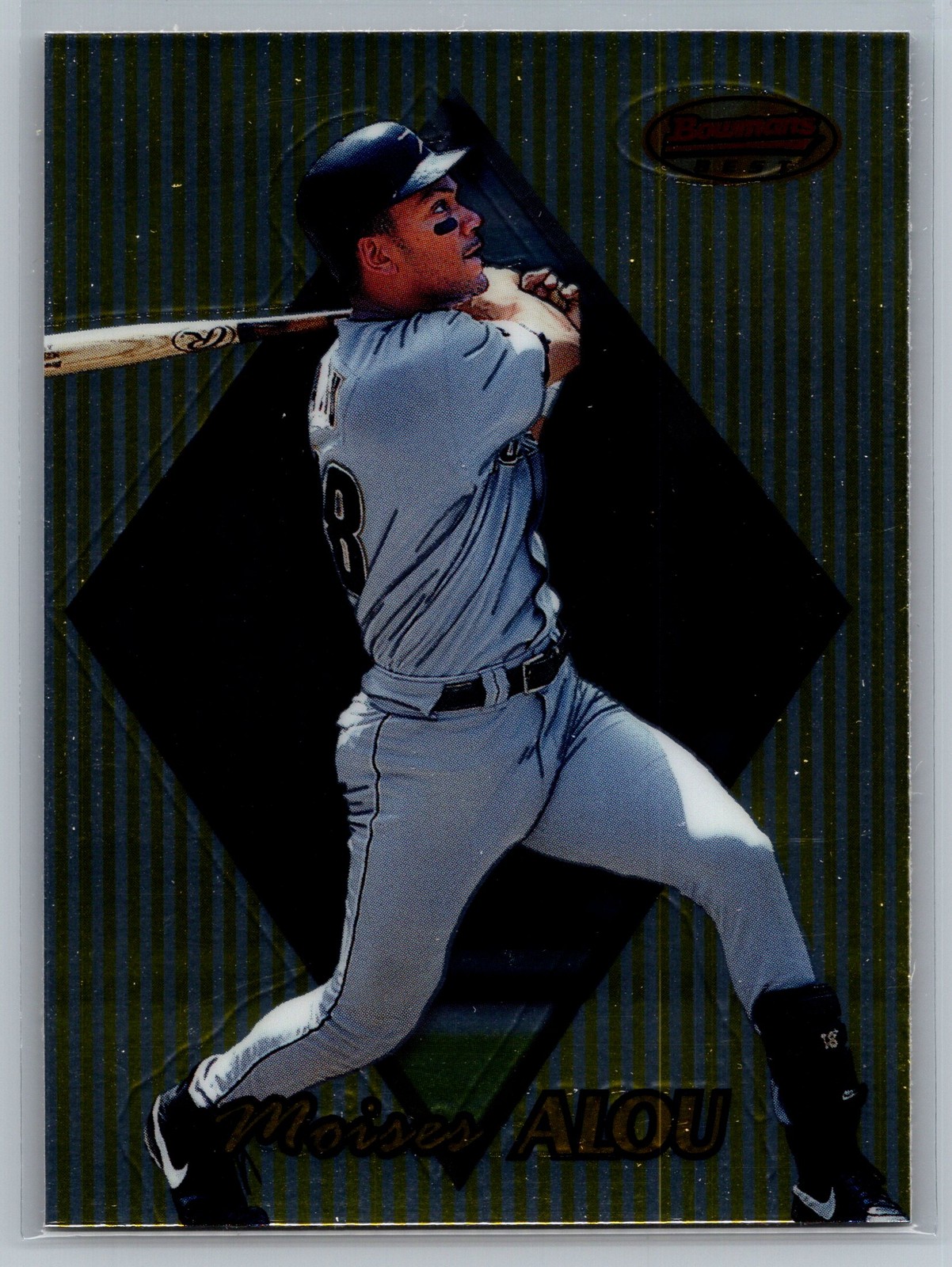 1999 Bowman's Best #77 Moises Alou Houston Astros