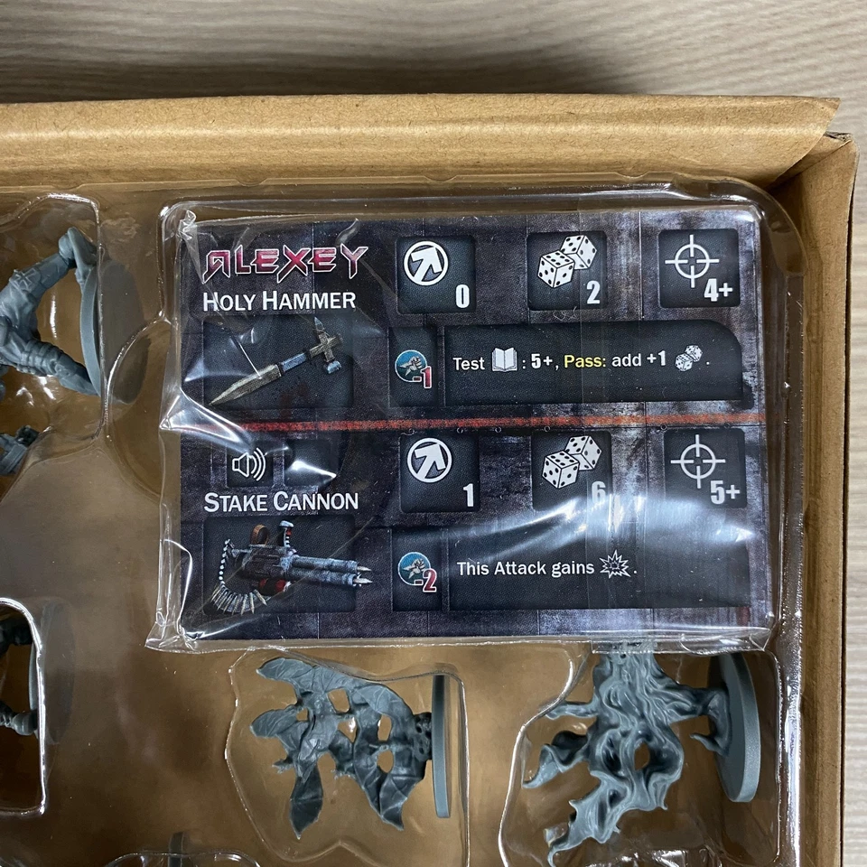 Slayer Kickstarter Exclusives The Order Of Vampire Hunters Jeu De Plateau Add On - Photo 3/4