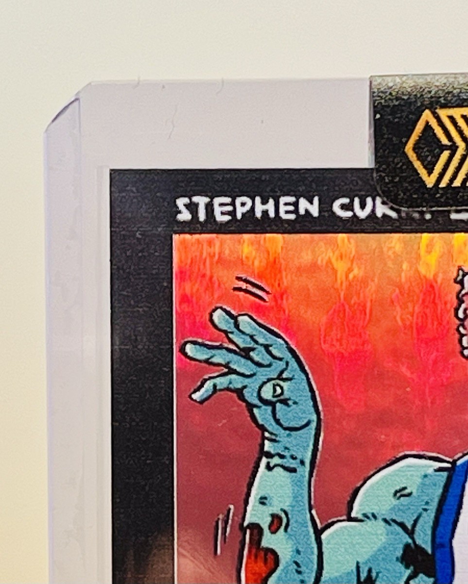 版画 Cutsigh SADistortion Special Edition Stephen Curry 2025 Canvas Marketing Artifacts Zombie Celebration