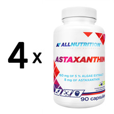 4 x Allnutrition Astaxanthin - 90 vcaps (116,64 EUR/kg)