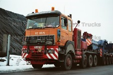 LKW Foto MAN Schwerlasttransporter Frankreich orange V12 615 PS TITAN #n4hi