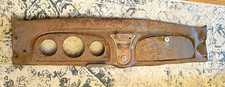 Vintage Steel Dash Panel Dashboard -age 1930 - 1940s Mercury See Pics Condition