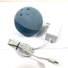 Altavoz Inteligente Amazon Echo Dot 4ta Generación Azul Modelo B7W64E con Cargador