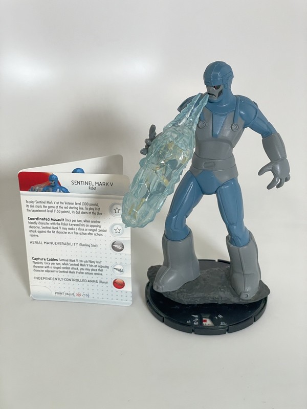 Marvel Heroclix Giant Sized X-Men Sentinel Mark V  - with  card 