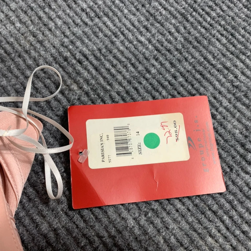 JS Collections Top Womens 14 Pink Halter  Y2K Backless Cocktail Dressy Ruched - Image 4 of 4