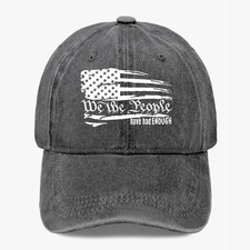 We The People Have Had Enough Hat Patriotic USA Flag Cap 7 Colors