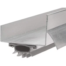 2 count Frost King U37H Drip Cap Door Bottom 1-3/4-Inch by 36-Inch, Silver