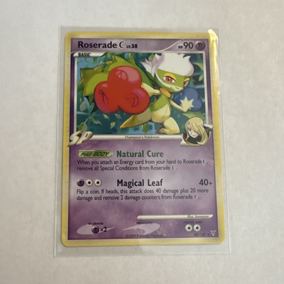 The Pokémon Company Roserade C 40/147 Supreme Victors Rare 90 HP 2009