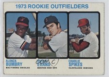 1973 Topps High Number Al Bumbry Dwight Evans Charlie Spikes #614 z7j