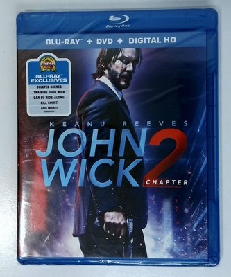 John Wick: Chapter 2 (Blu-ray, 2017) Brand New/Sealed