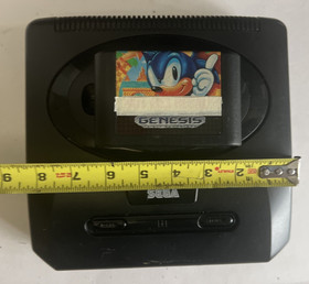 Sega Genesis Model 2 MK-1631 Console Bundle Sonic Game 2 Controllers Tested WORK