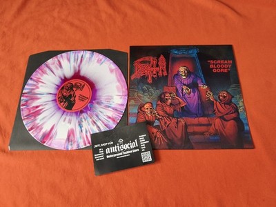 DEATH - Scream Bloody Gore - coloured Vinyl LP - Reissue - NEU